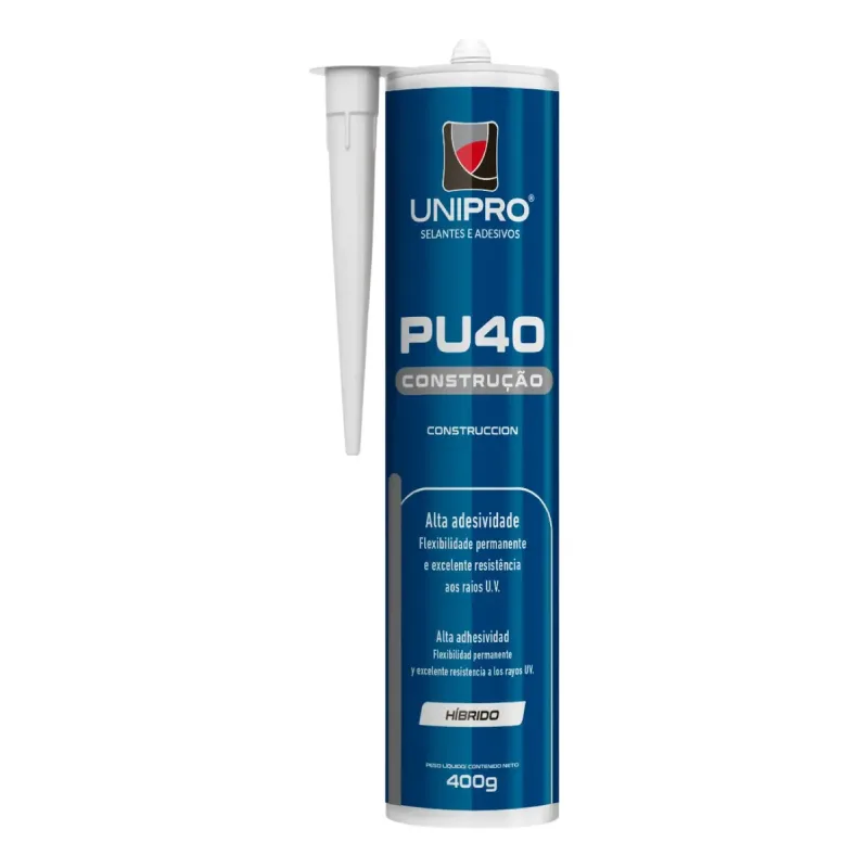 Selante PU 40 Unipro: Adesivo Poliuretano Multiuso